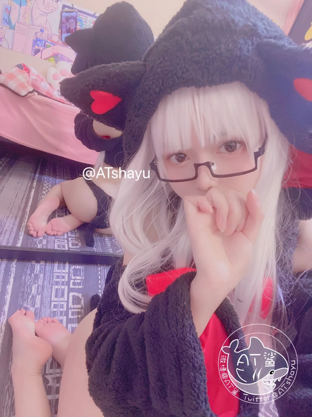 AT鲨 - 喵喵觐见 [50P-74MB] tg@simisebaisi 【丝足阁】023.webp